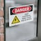 Signmission Keep Electrical Panel Clear Danger Sign, Vinyl Decal, 10in W x 7in L, 2PK OS-2PACK-DS-D-710-L-2219 - alternate 3